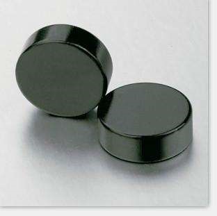 鍍環(huán)氧黑色圓磁鐵